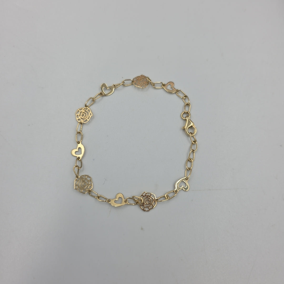 PULSERAS DAMA ORO 14K 2.7 (NUEVO)
