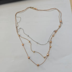 GARGANTILLA ORO COMBINADO 10 K 6,80 GRMS (SEMINUEVO)