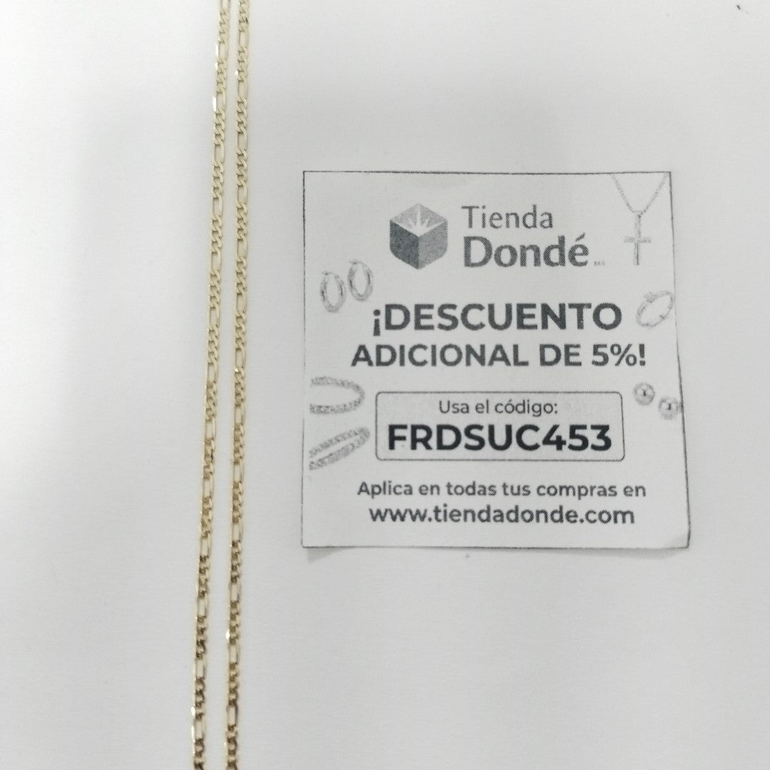 CADENAS CARTIER 3 1 AMARILLA ORO 14K 2.1 (NUEVO)