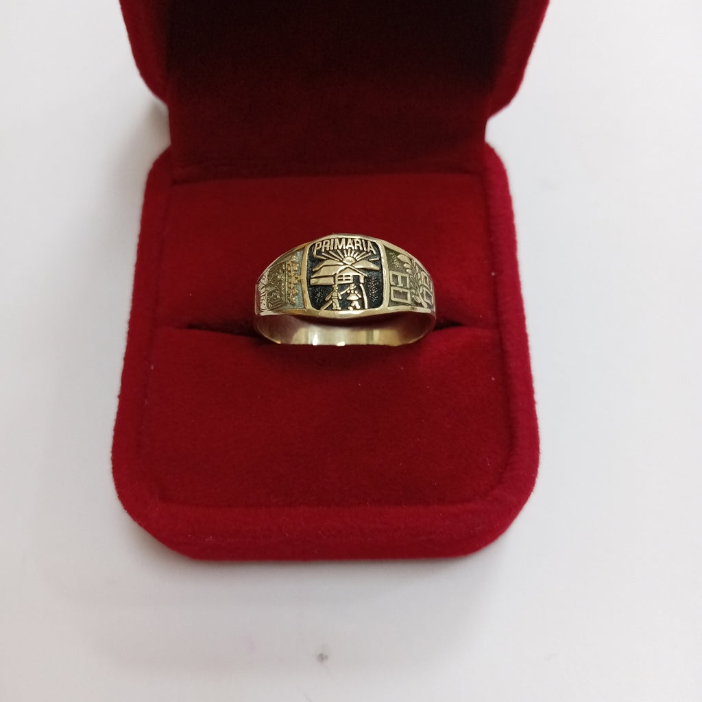 ANILLO DE GRADUACIÓN ORO 8 K 2,20 GRMS (SEMINUEVO)