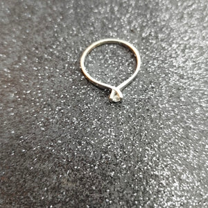 ANILLITO ORO BLANCO 14 K 1.4 GRMS (SEMINUEVO)