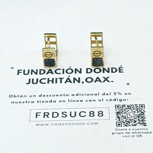 ARETES PAR ORO 10 K 1.7 GRMS (SEMINUEVO)