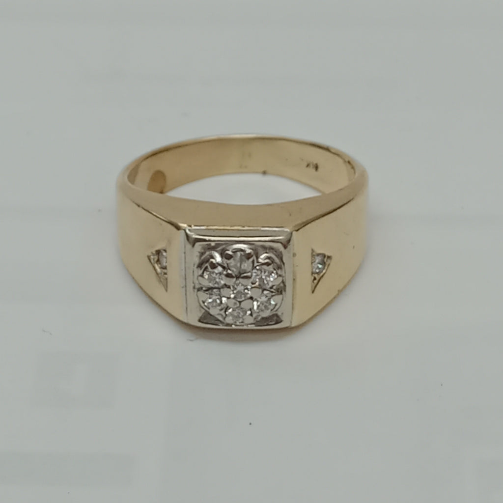 ANILLO ORO 14 K 7,30 GRMS (SEMINUEVO)