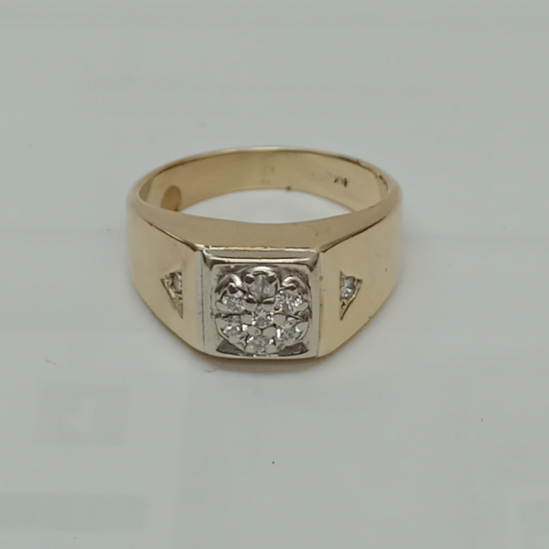 ANILLO ORO 14 K 7,30 GRMS (SEMINUEVO)