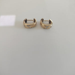 ARRACADAS PAR ORO 14 K 1,40 GRMS (SEMINUEVO)