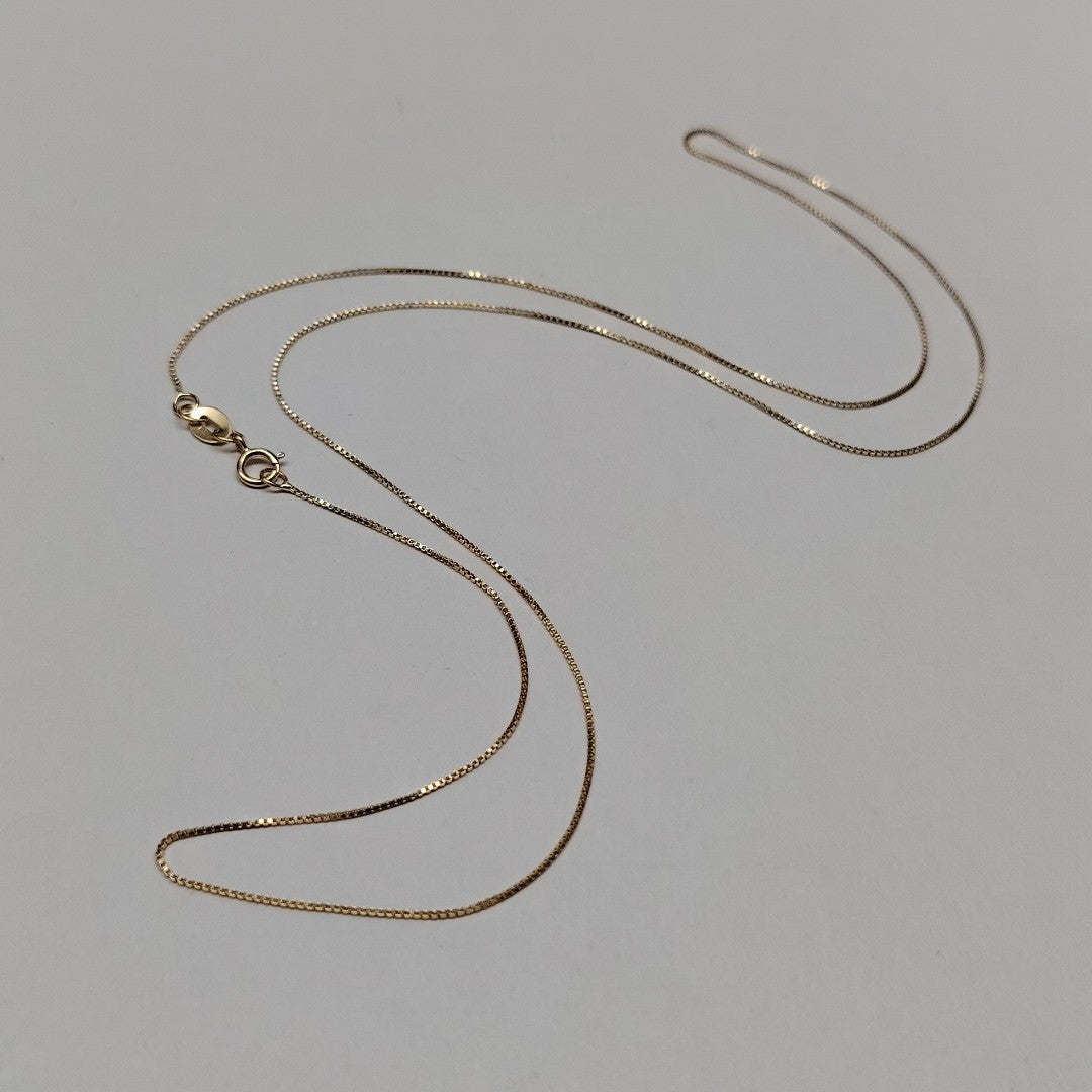 CADENA VENECIANO 14K 55 CM 1.7 GR (NUEVO)