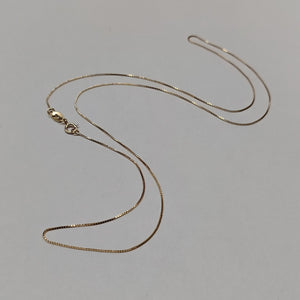 CADENA VENECIANO 14K 55 CM 1.7 GR (NUEVO)