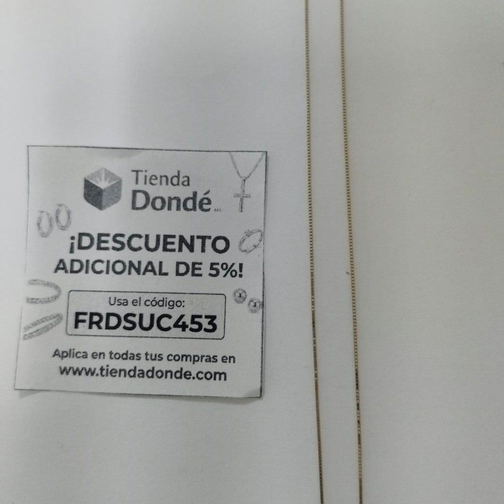 CADENAS ESPECIAL ORO 14K 1.2 (NUEVO)