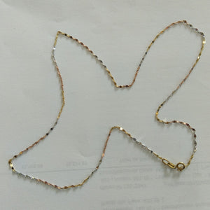 CADENA ORO 10 K 0.8 GRMS (SEMINUEVO)