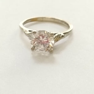 ANILLITO ORO BLANCO 14 K 3.3 GRMS (SEMINUEVO)