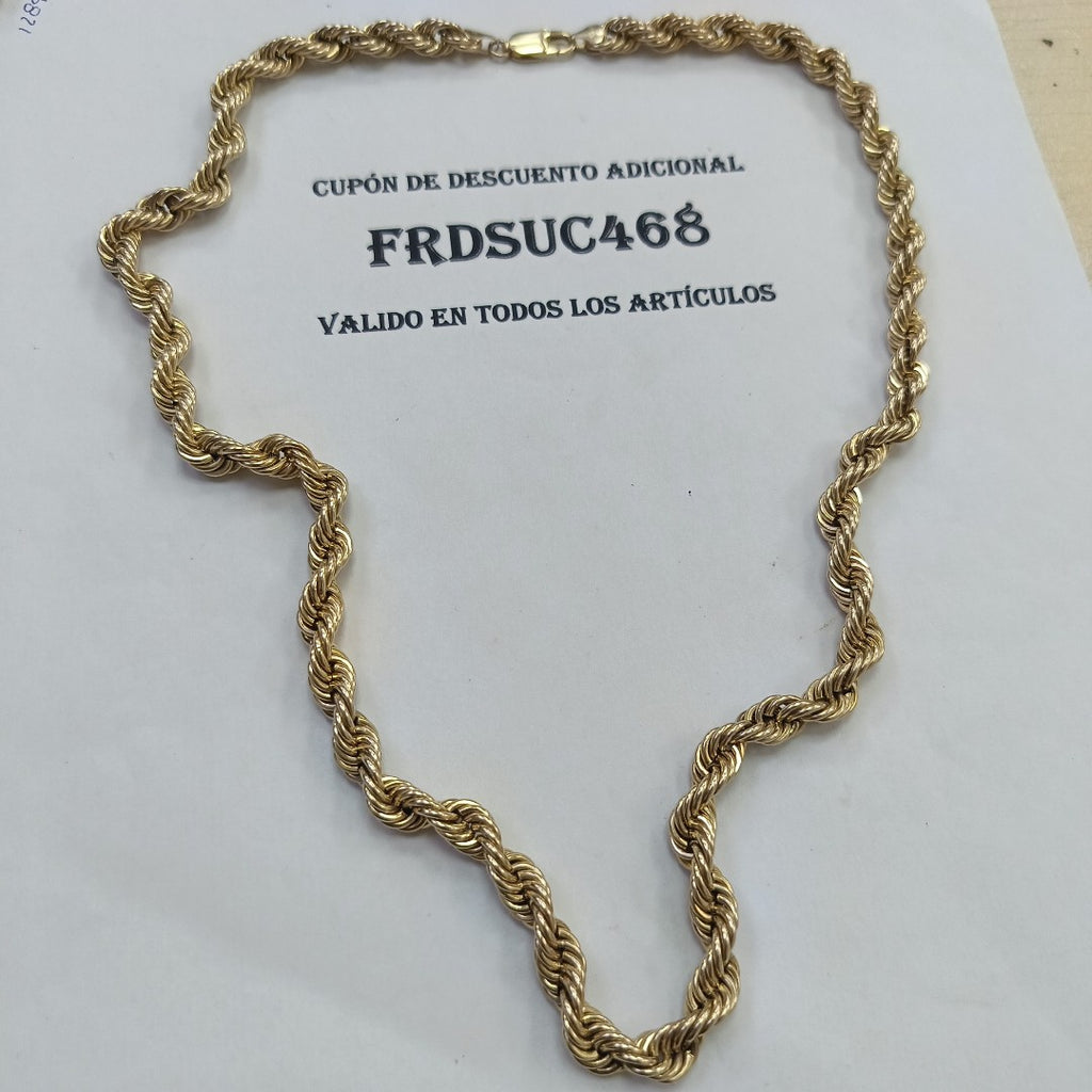 CADENA ORO 10 K 30 GRMS (SEMINUEVO)