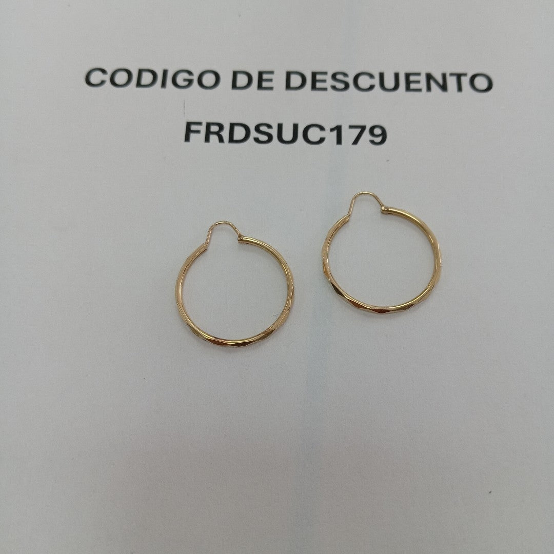 ARRACADAS PAR ORO 10 K 1,80 GRMS (SEMINUEVO)