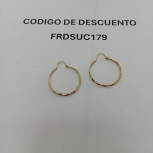 ARRACADAS PAR ORO 10 K 1,80 GRMS (SEMINUEVO)