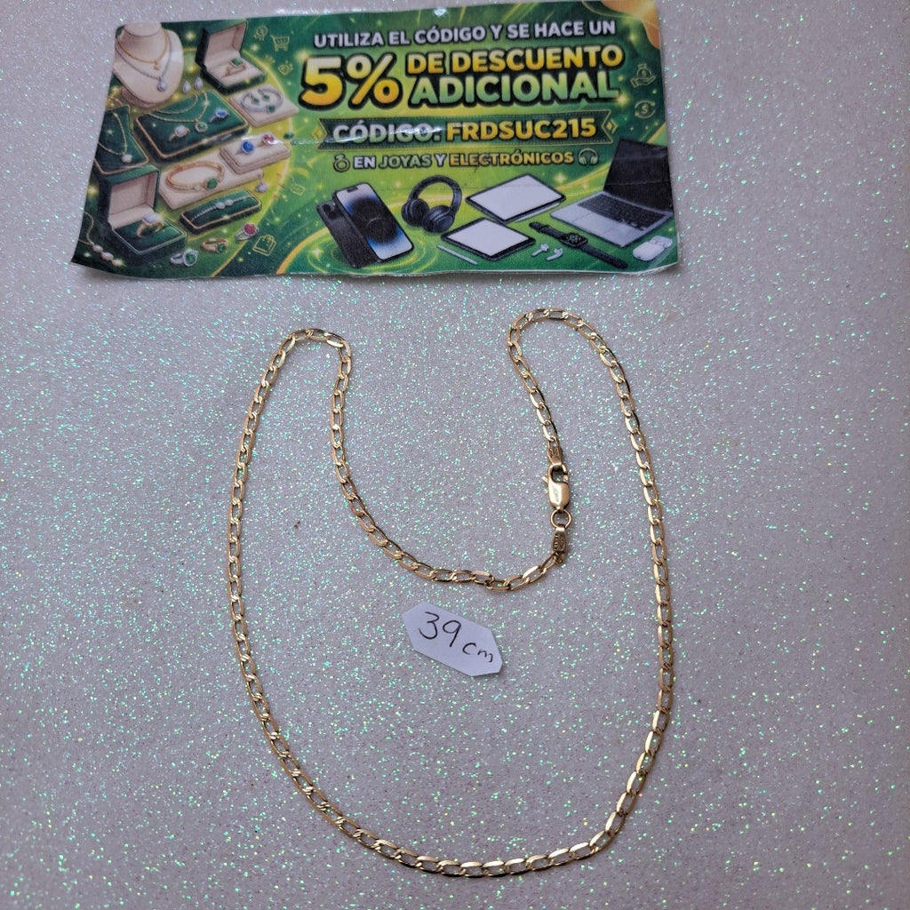 CADENA ORO 10 K 2,90 GRMS (SEMINUEVO)