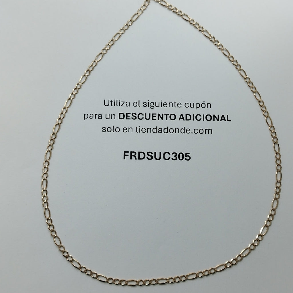 CADENA ORO 14 K 7.6 GRMS (SEMINUEVO)