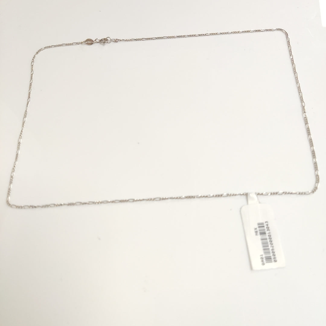 CADENA TEJIDO 3X1 PLATA .925 50 CM 2.2 GR (NUEVO)