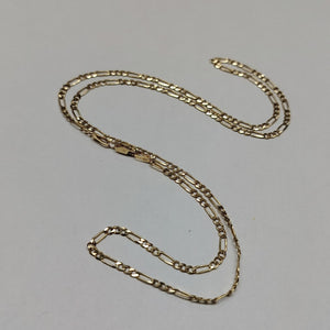 CADENA TEJIDO 3X1 14K 55 CM 5.2 GR (NUEVO)