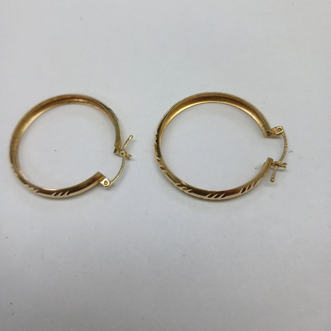 ARRACADAS PAR ORO 10 K 2.6 GRMS (SEMINUEVO)