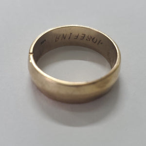 ARGOLLA ORO 14 K 7,40 GRMS (SEMINUEVO)