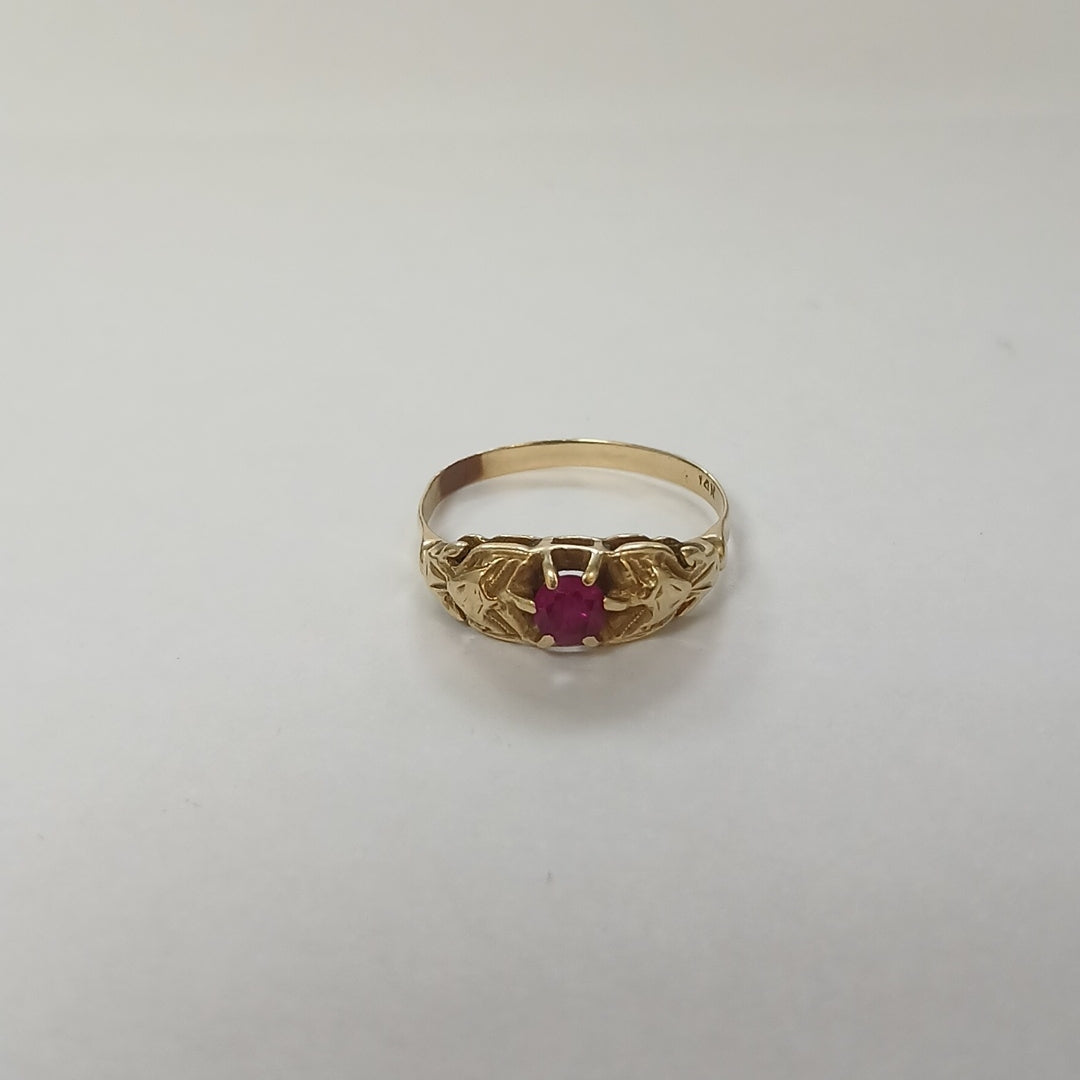 ANILLITO ORO 14 K 1,80 GRMS (SEMINUEVO)