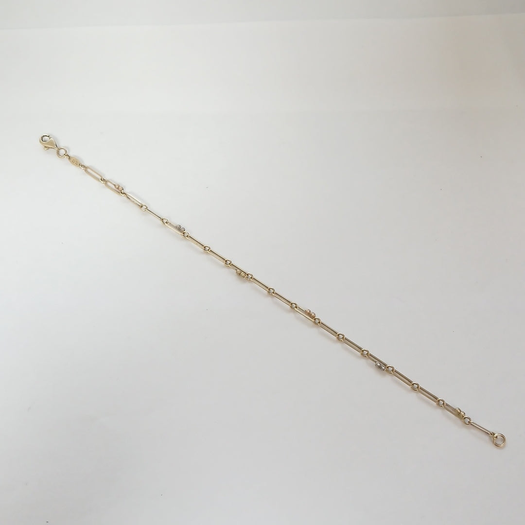 PULSERA ORO 14 K 2.3 GRMS (SEMINUEVO)