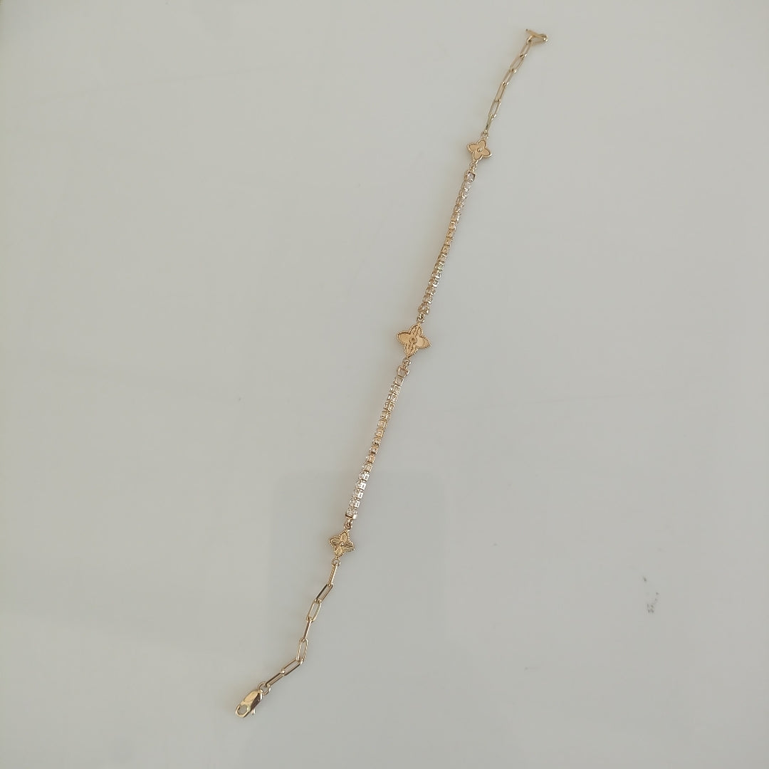 PULSERAS DAMA ORO 14K 2.5 (NUEVO)