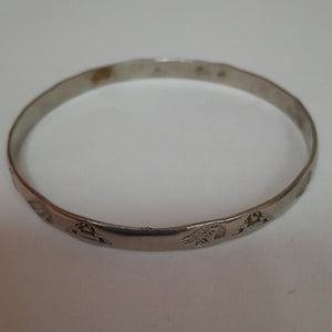 PULSERA RIGIDA PLATA 14,10 GRMS (SEMINUEVO)