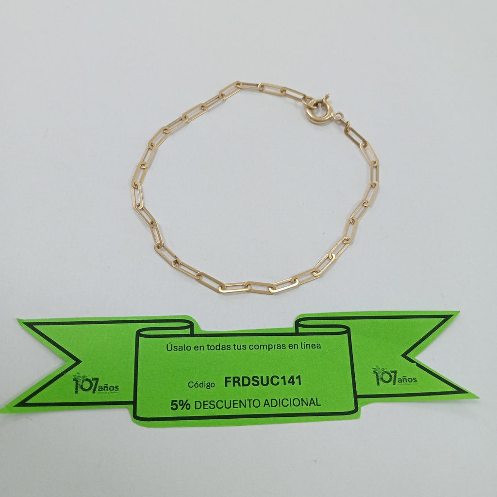 PULSERA ORO 14 K 2.1 GRMS (SEMINUEVO)