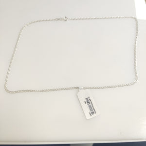 CADENA TEJIDO ESLABONES PLATA .925 50 CM 3.5 GR (NUEVO)