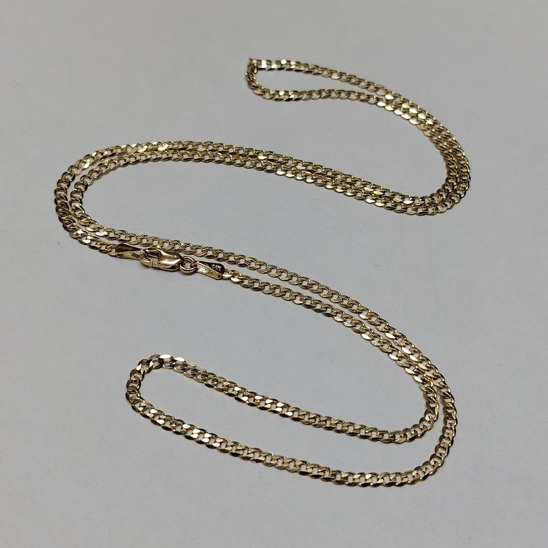 CADENA BARBADA 14K 60 CM 5.9 GR (NUEVO)