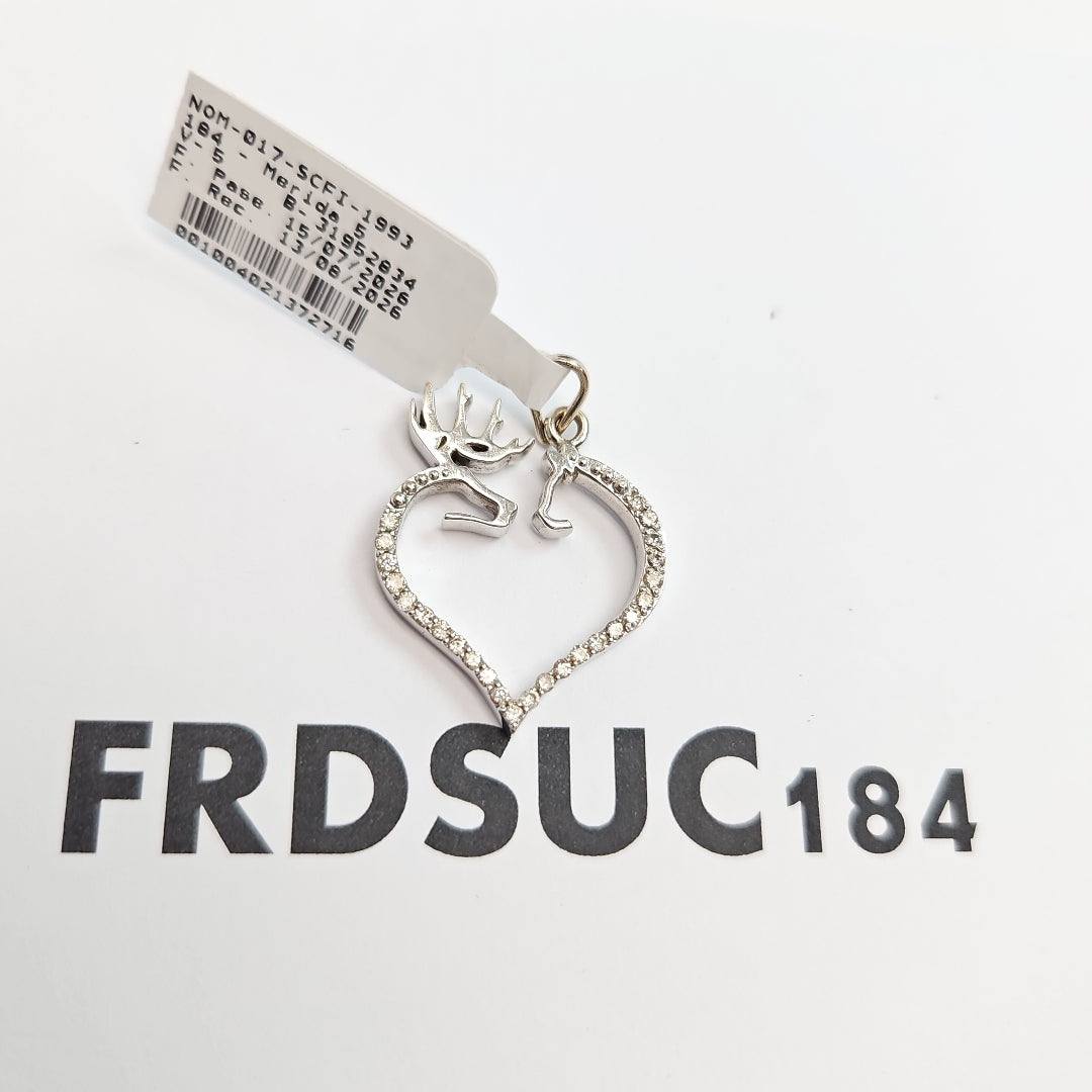 DIJE ORO BLANCO 14 K 5.9 GRMS (SEMINUEVO)