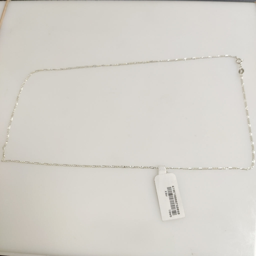 CADENA TEJIDO 3X1 PLATA .925 50 CM 2.2 GR (NUEVO)
