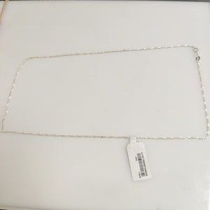 CADENA TEJIDO 3X1 PLATA .925 50 CM 2.2 GR (NUEVO)
