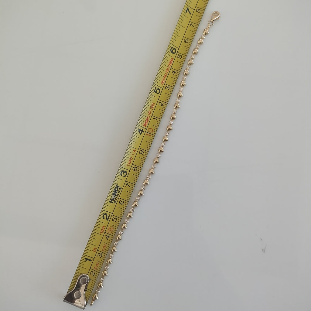 PULSERAS DAMA ORO 14K 3.5 (NUEVO)