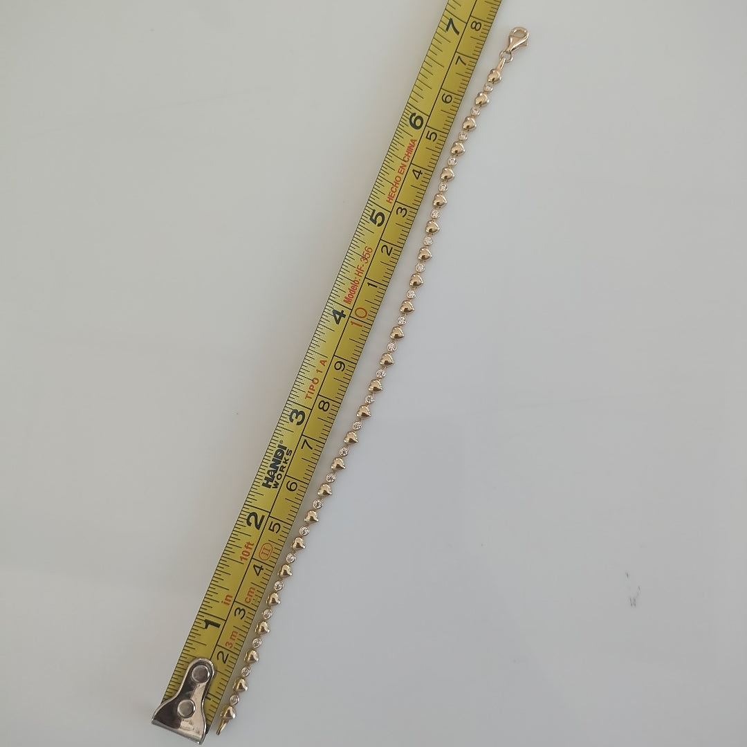 PULSERAS DAMA ORO 14K 3.5 (NUEVO)