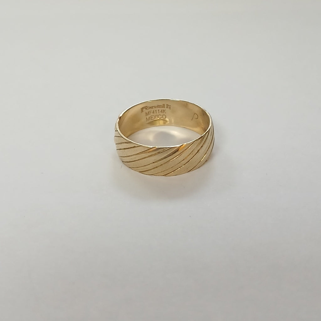 ARGOLLA ORO 14 K 1.9 GRMS (SEMINUEVO)