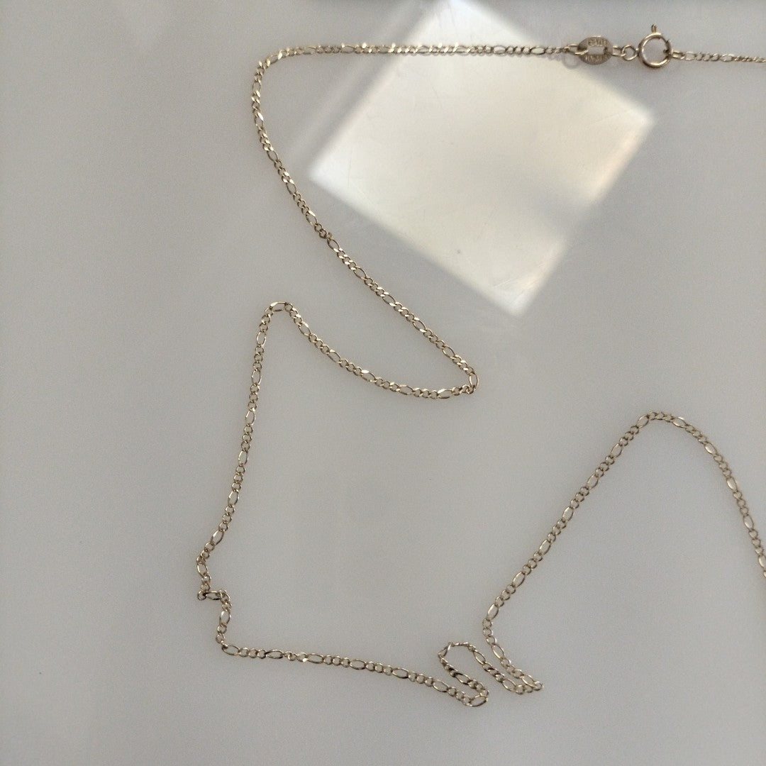 CADENAS TEJIDO 3X1 ORO 10K 60 CM 1.5 GR (NUEVO)