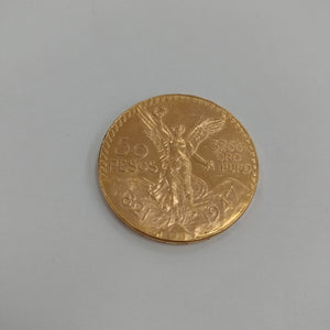 Moneda Centenario Cincuenta Pesos Oro Mexicano 21.6K