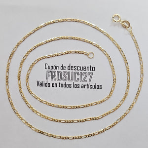 CADENAS CARTIER 3 1 AMARILLA ORO 14K 2.1 (NUEVO)
