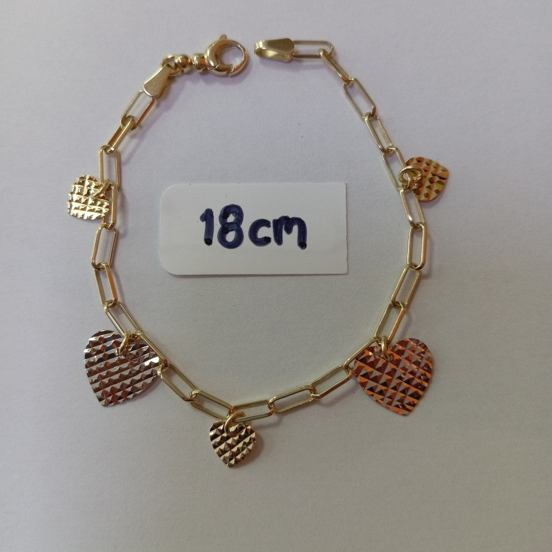 PULSERAS DAMA ORO 14K 4.3 (NUEVO)