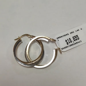 ARRACADAS ORO 14K 2.1 (NUEVO)