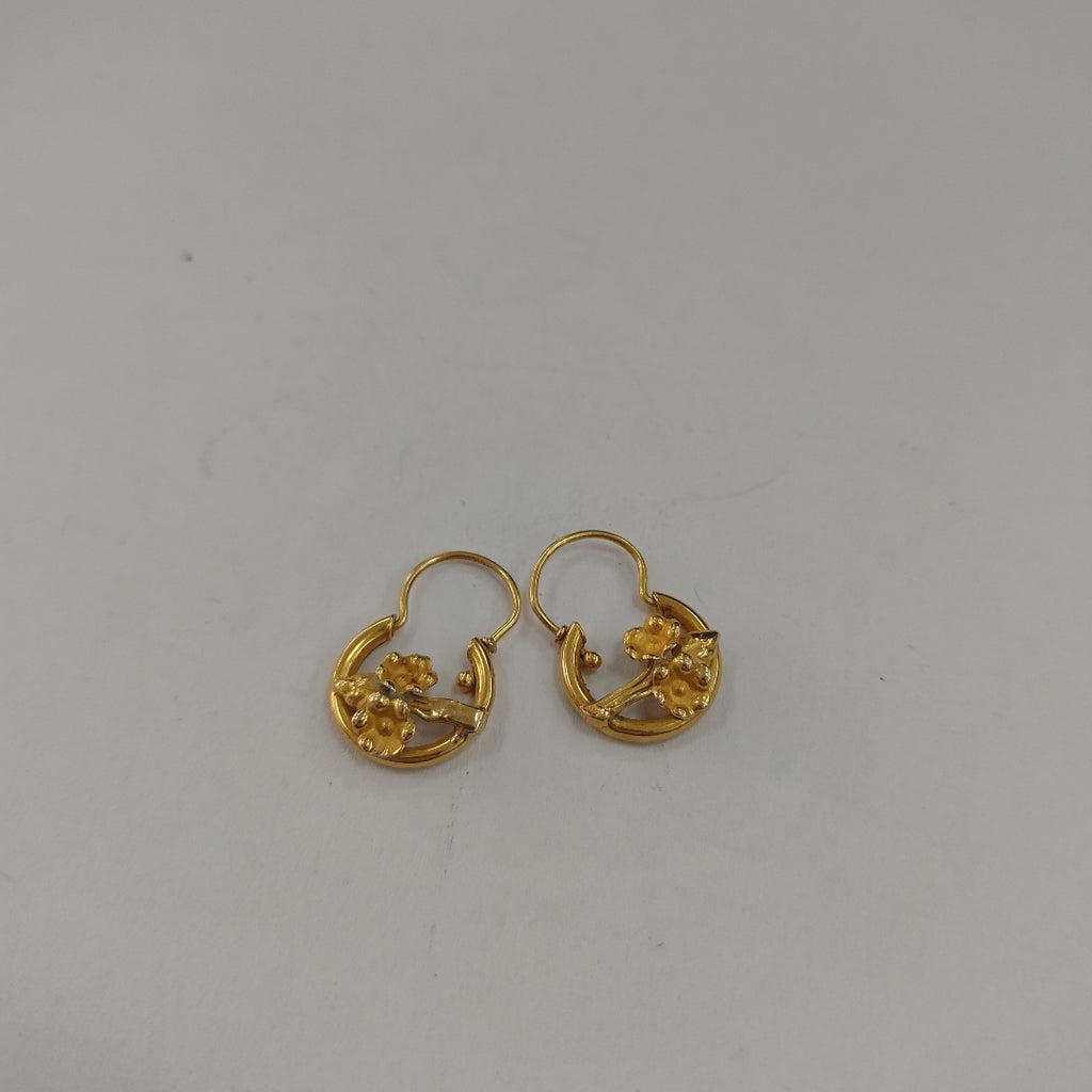ARRACADAS PAR ORO 18 K 2,10 GRMS (SEMINUEVO)