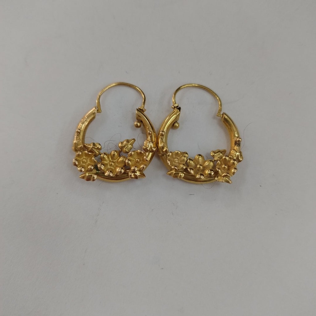 ARRACADAS PAR ORO 18 K 2,80 GRMS (SEMINUEVO)