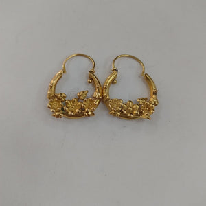 ARRACADAS PAR ORO 18 K 2,80 GRMS (SEMINUEVO)