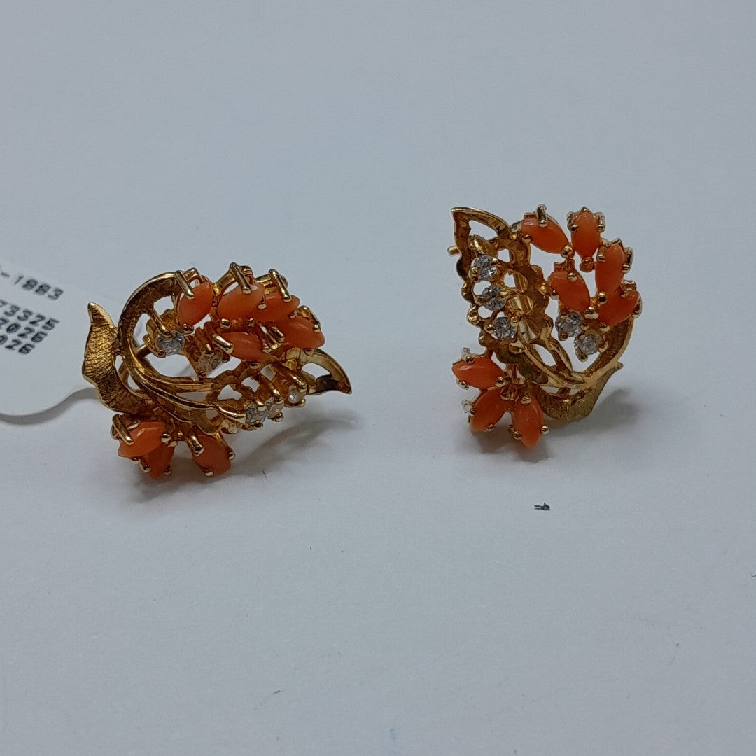 ARETES PAR ORO 14 K 4,70 GRMS (SEMINUEVO)