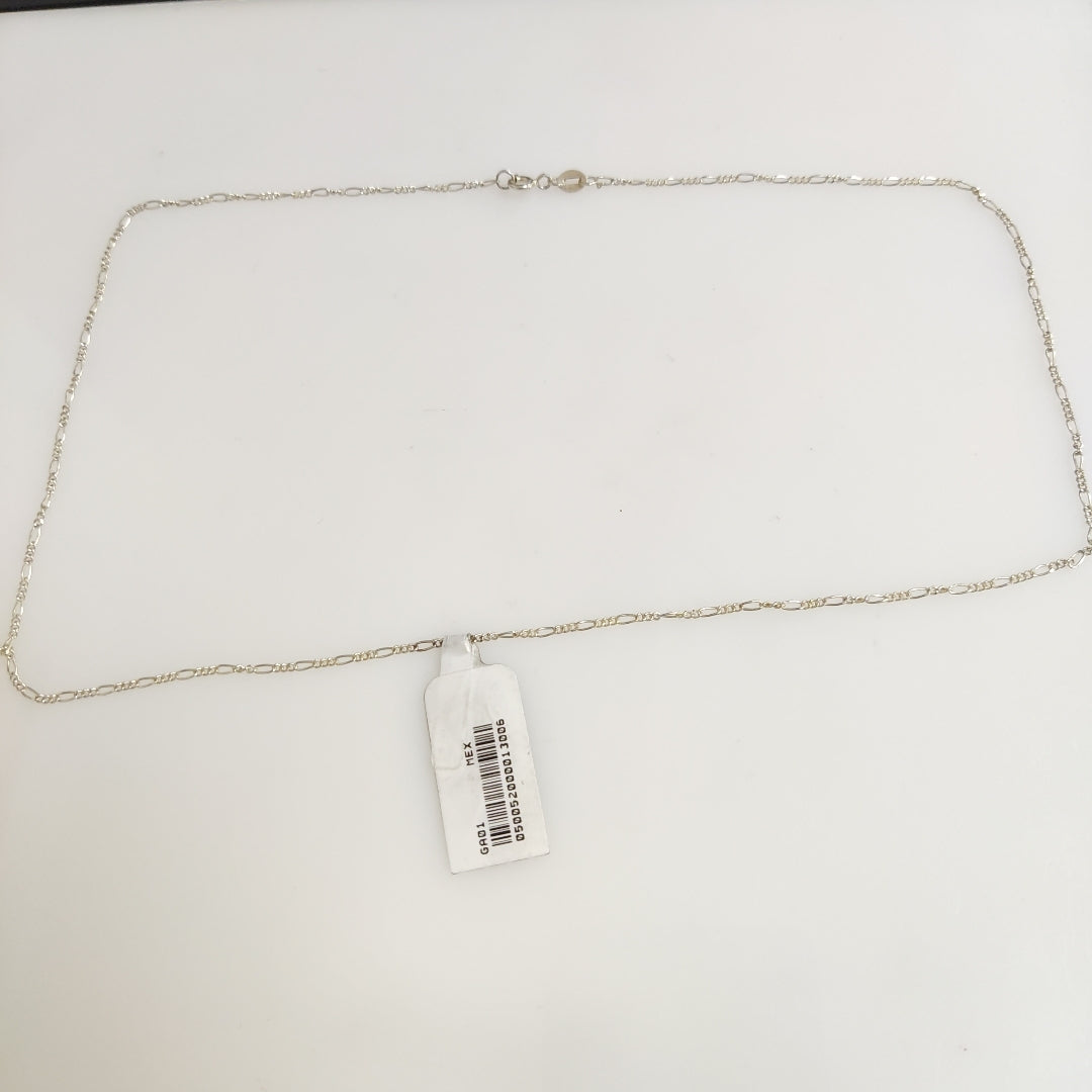 CADENA TEJIDO 3X1 PLATA .925 50 CM 2.2 GR (NUEVO)
