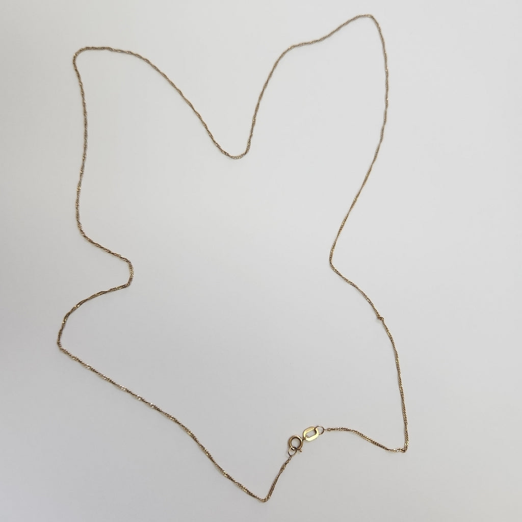 CADENA ORO 10 K 0,90 GRMS (SEMINUEVO)