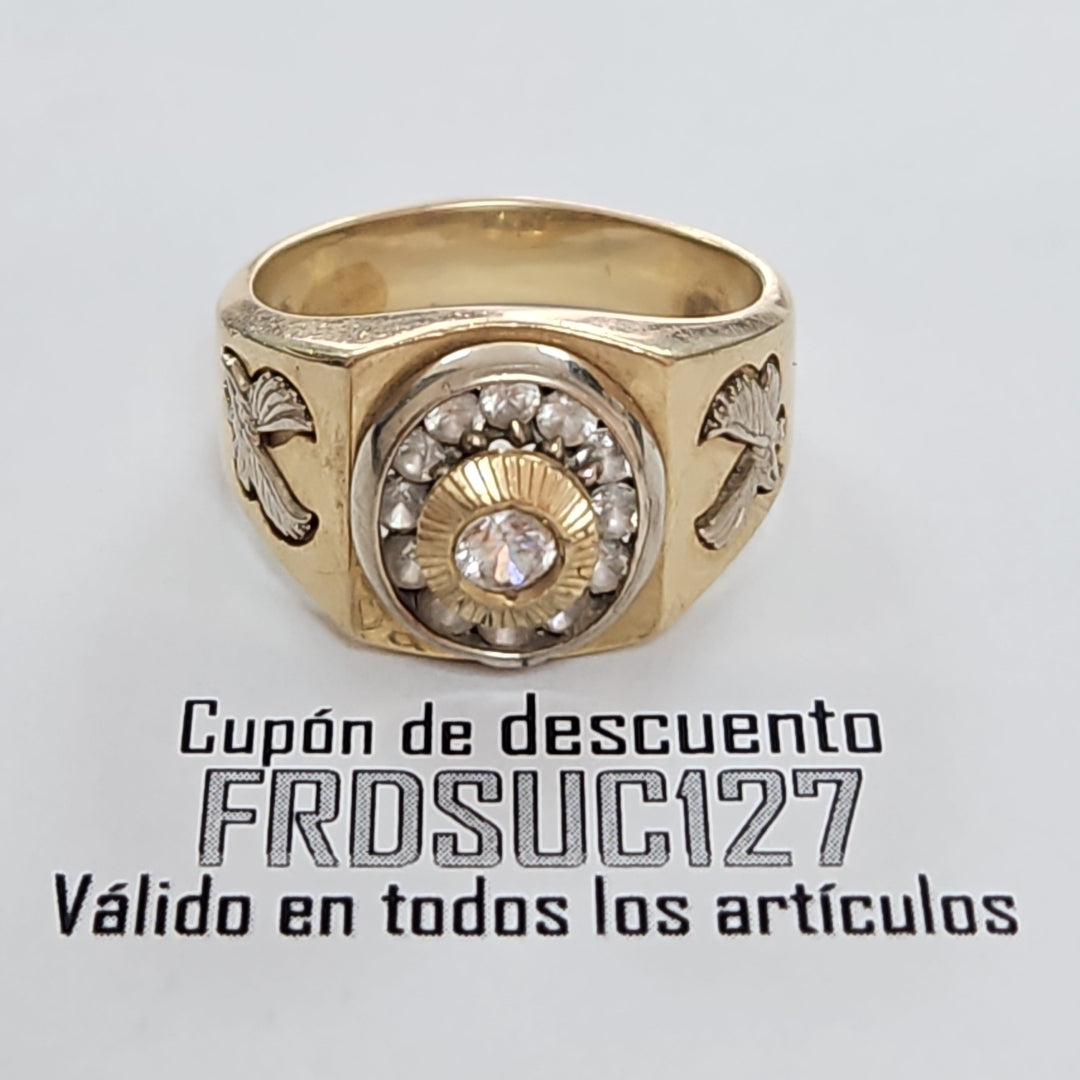 ANILLO ORO 14 K 11,30 GRMS (SEMINUEVO)