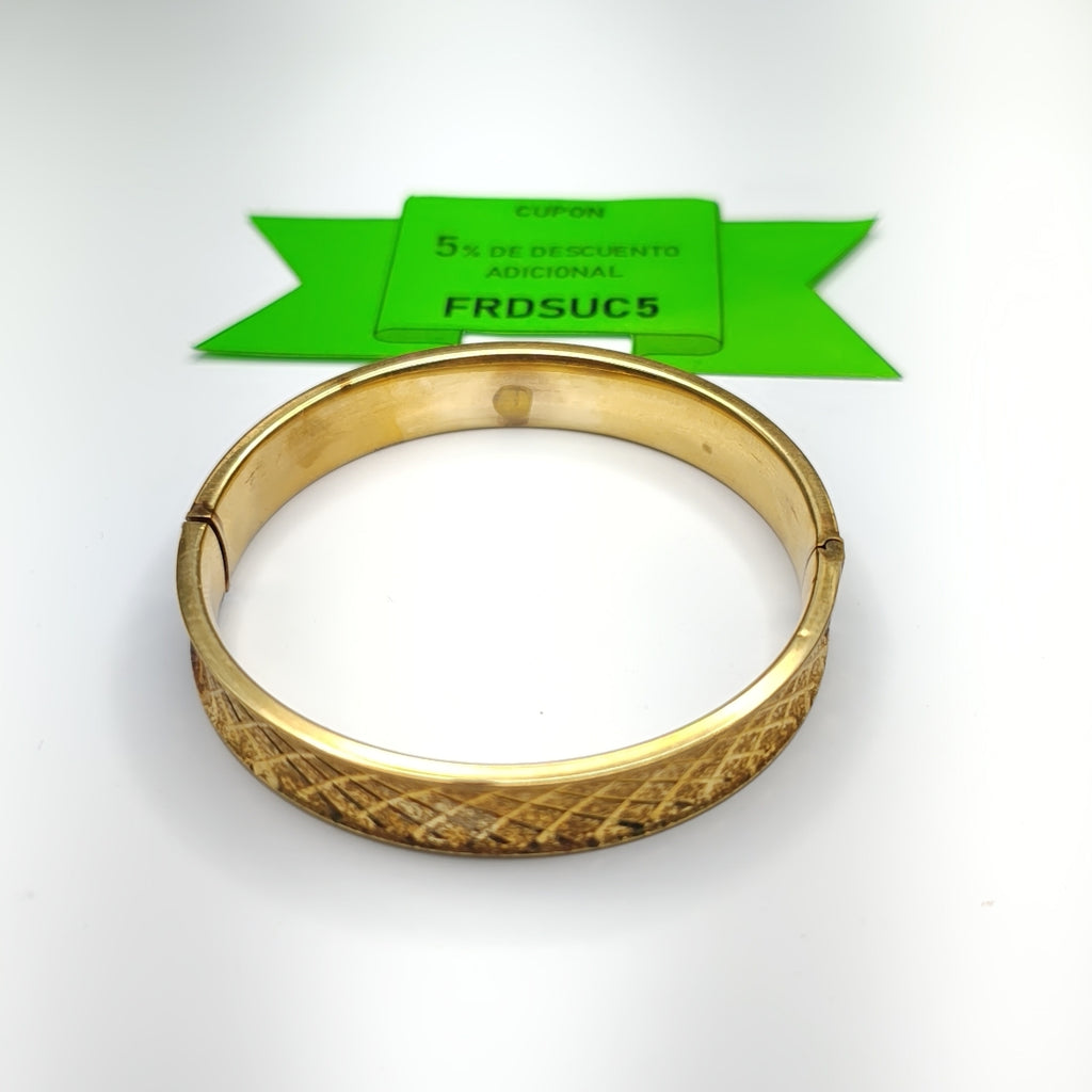 PULSERA RIGIDA ORO 14 K 14.5 GRMS (SEMINUEVO)