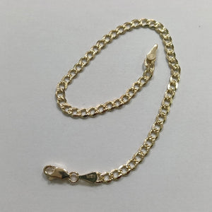 PULSERAS BARBADA ORO 14K 21 CM 5.3 GR (NUEVO)